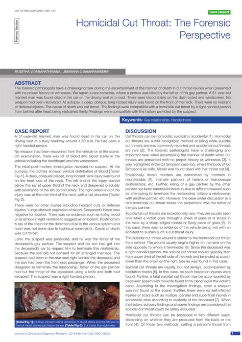 lethal throat|Homicidal Cut Throat: The Forensic Perspective .